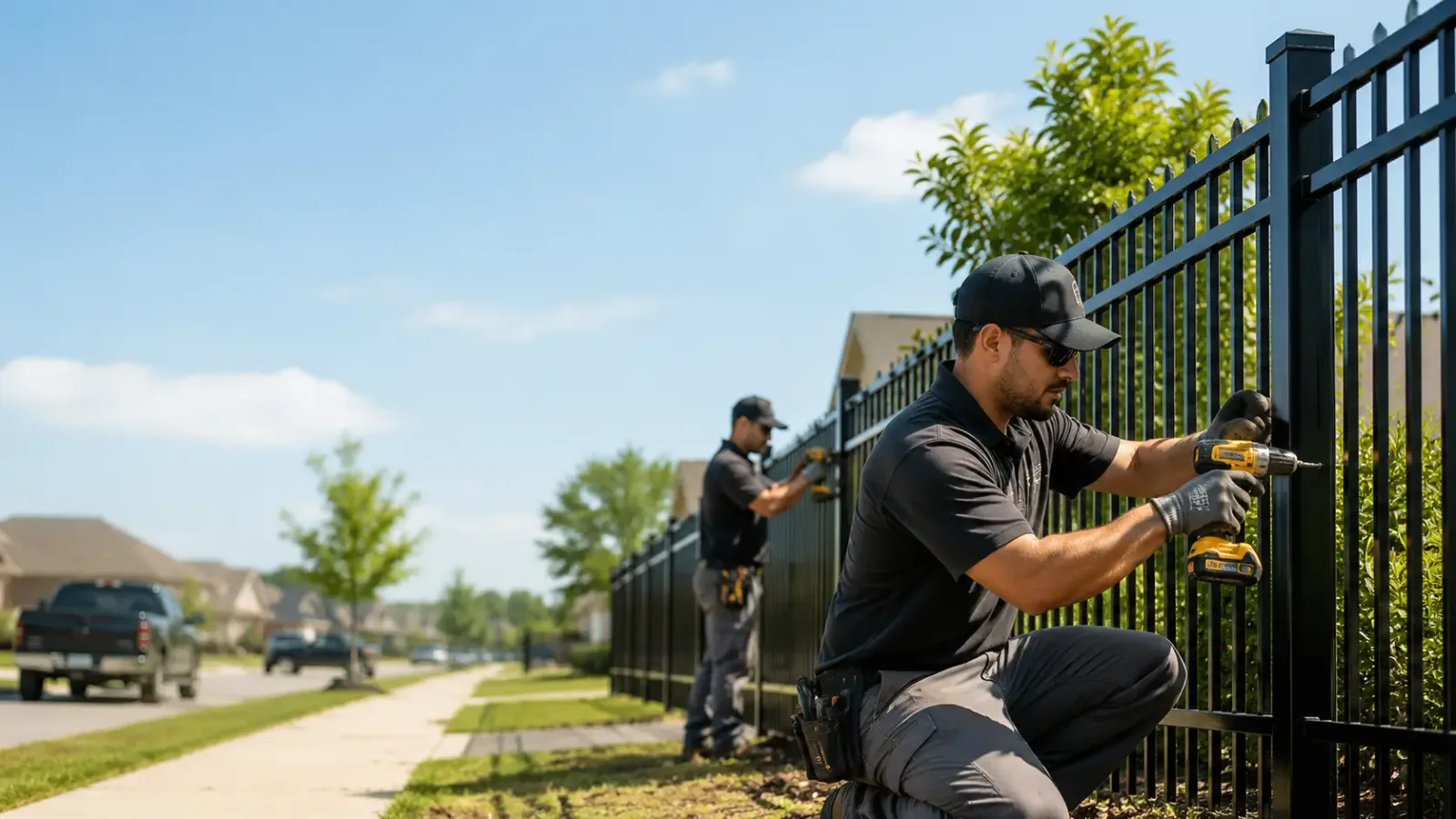 Metal Fence Installation in Olivet, MI